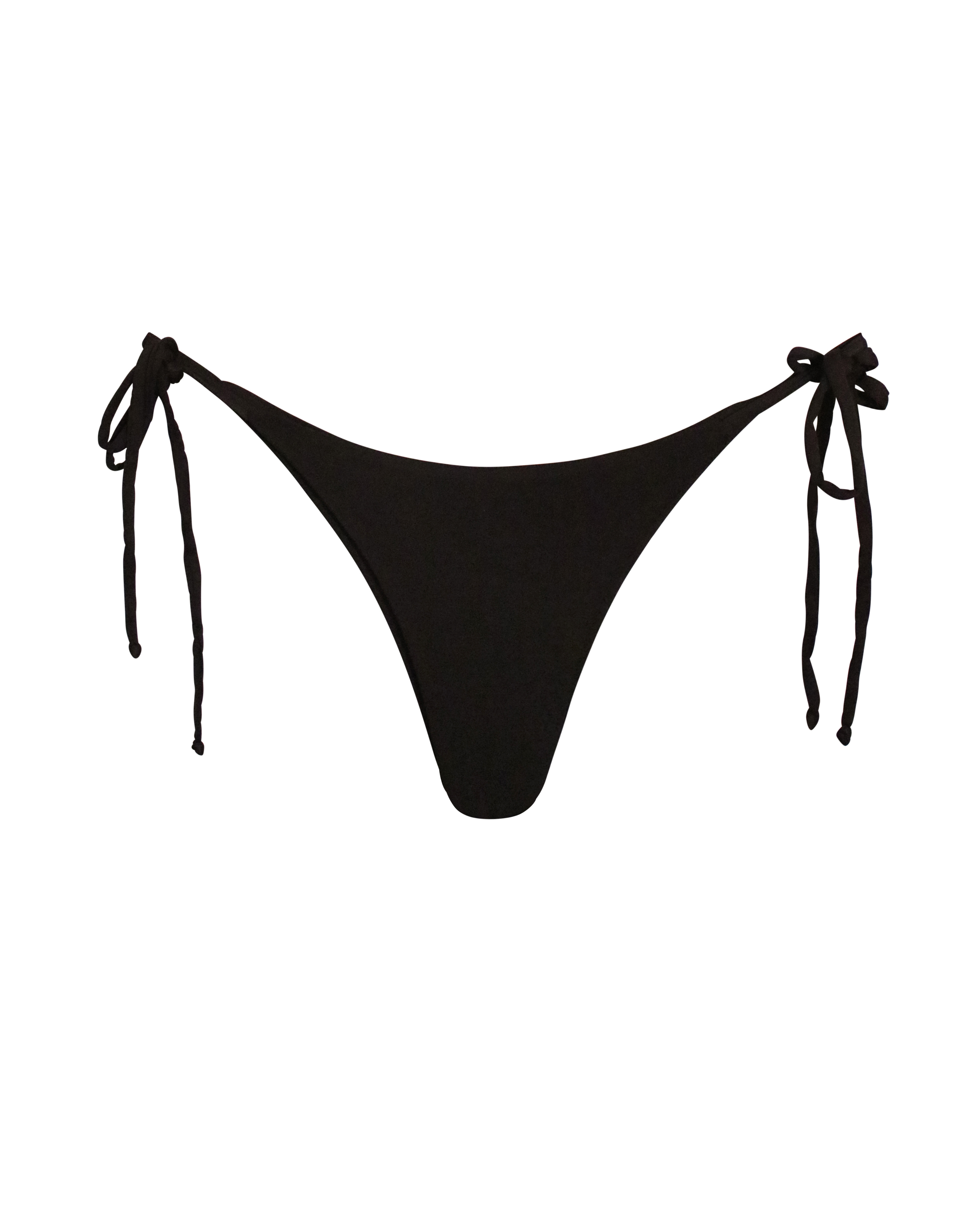 Isla Bikini Bottom Side-tie | Black