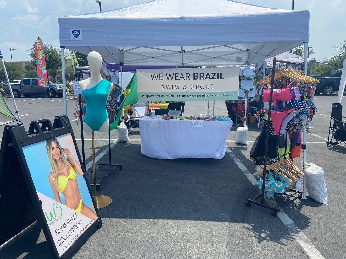 How to Set Up a Pop-Up Shop for swimwear | Grow your brand | Free List of Stuff Your Need to Bring for the Set-up
