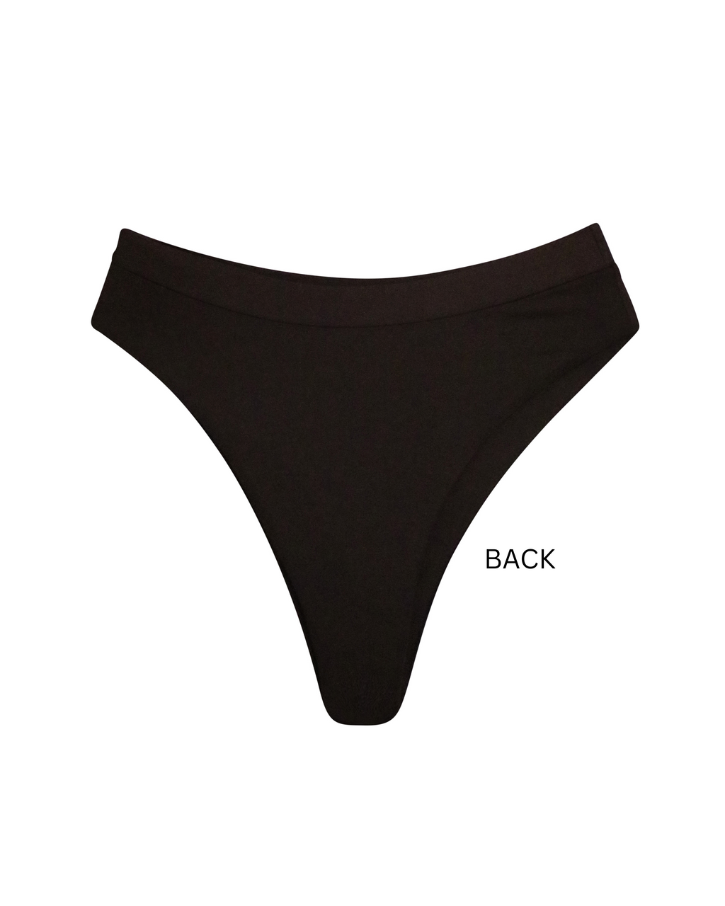 Mid-rise Bikini Bottom Black