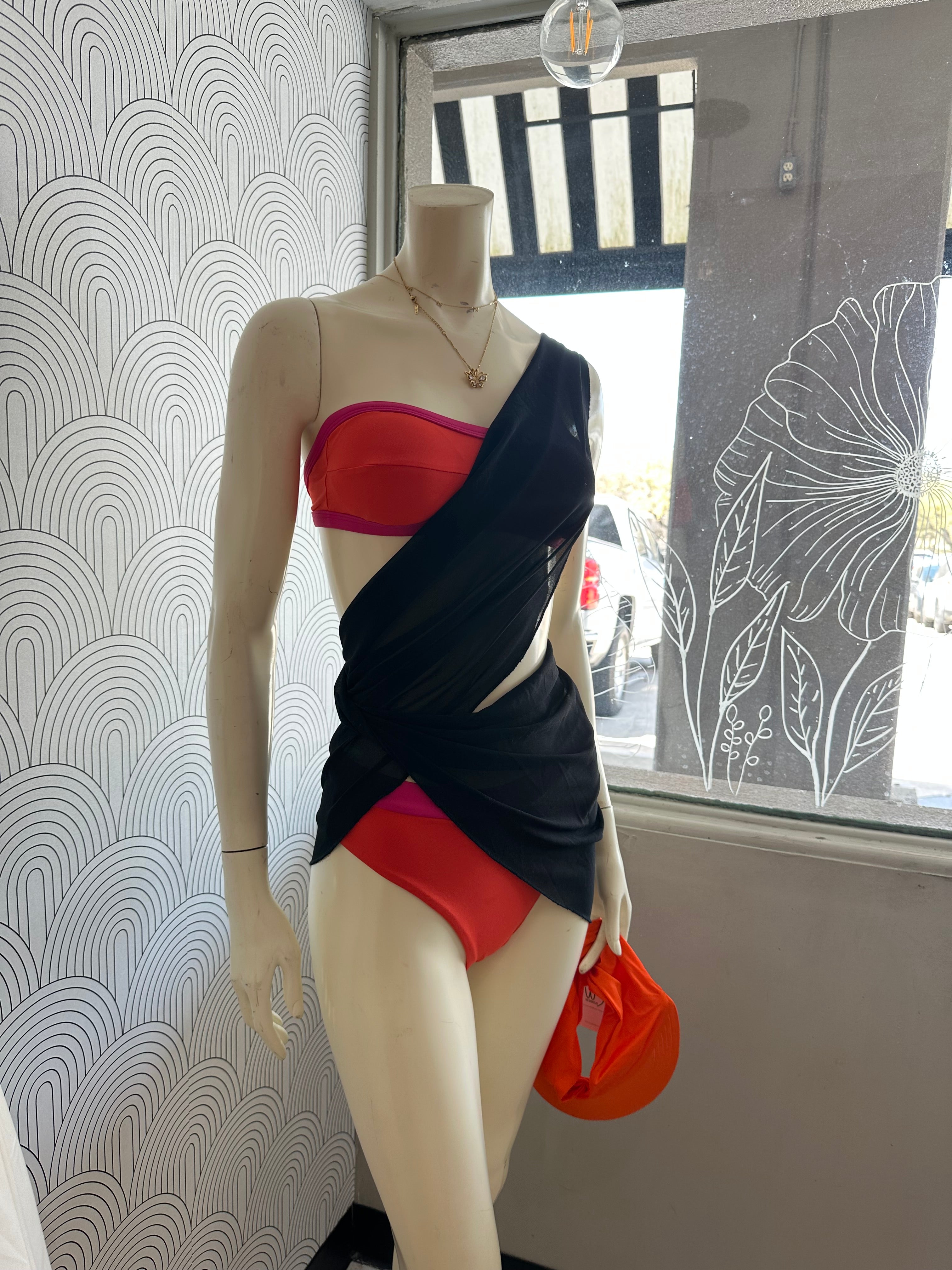 Breeze Beach Cover-Up One-size Black