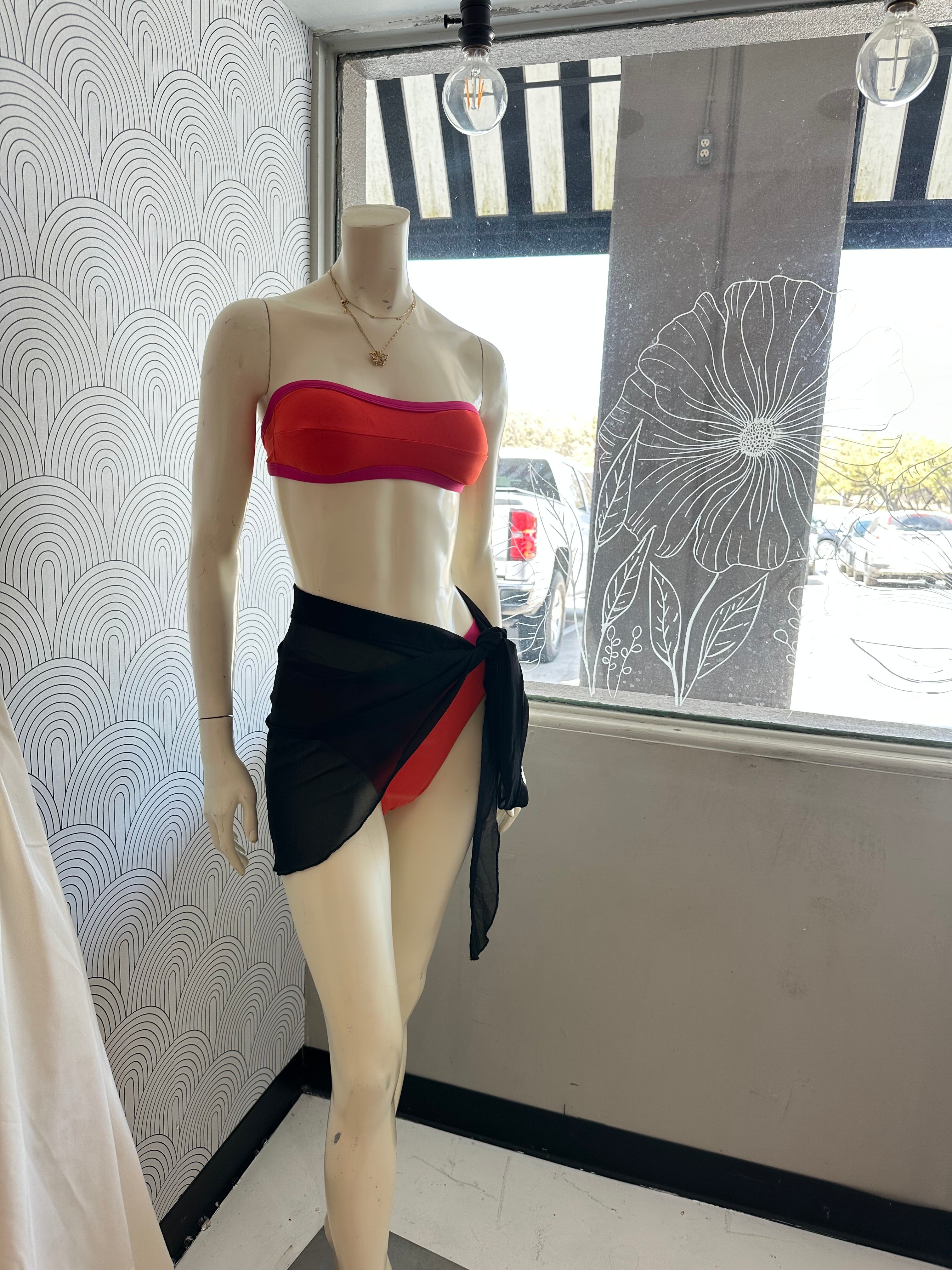 Breeze Beach Cover-Up One-size Black