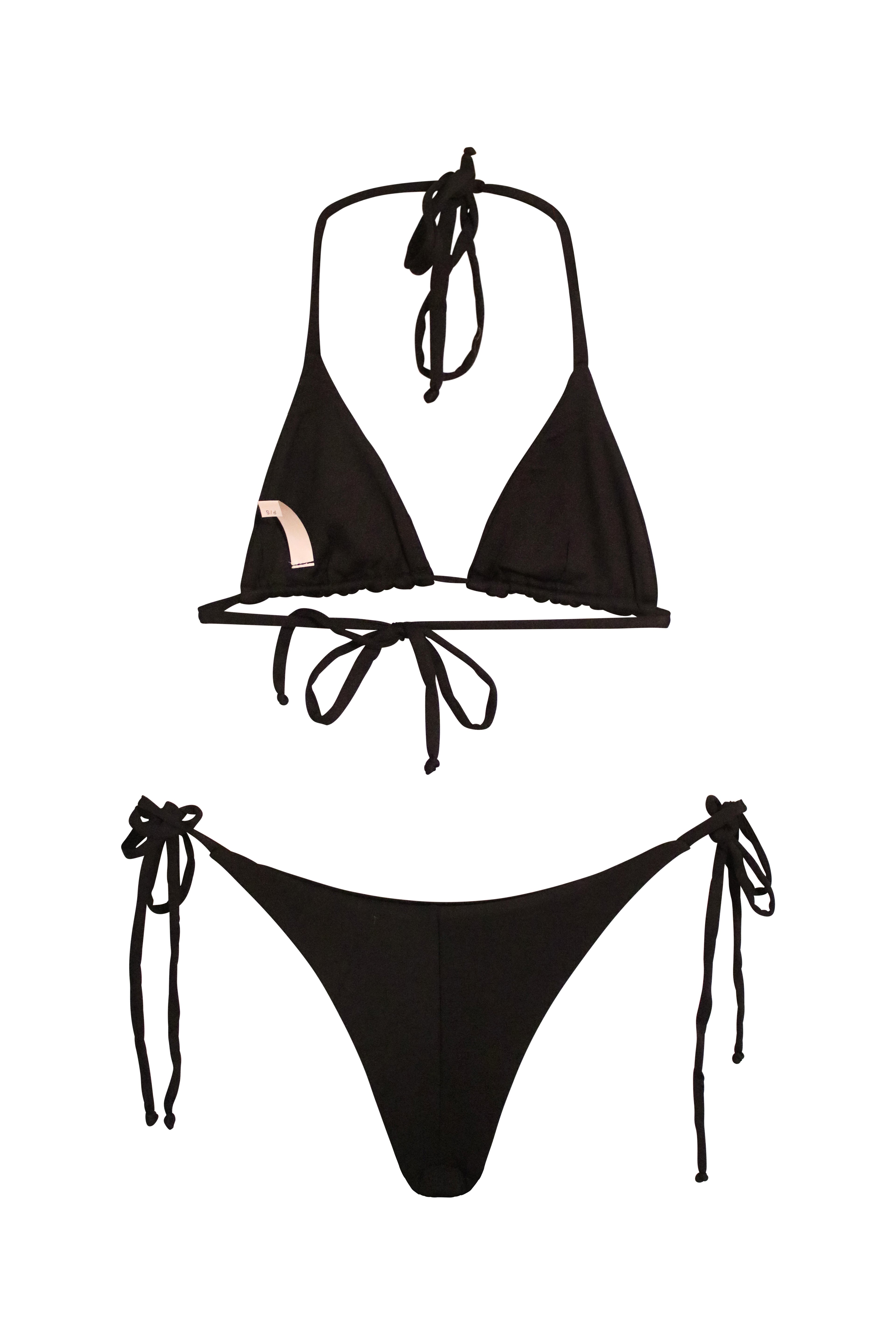 Isla String Bikini 2-piece | Black