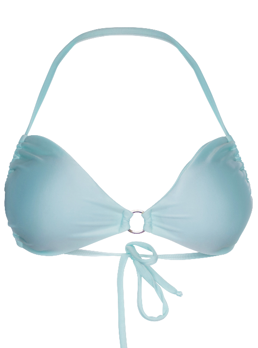 Angel Bikini Top Pastel Teal