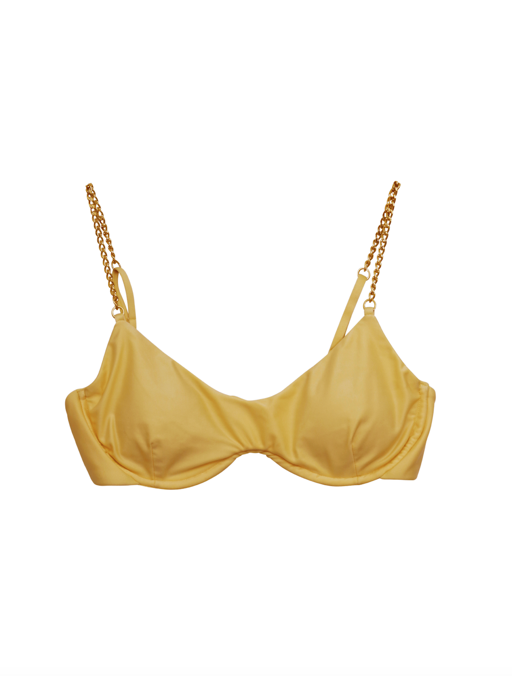 Muse Underwire Bikini Top Yellow