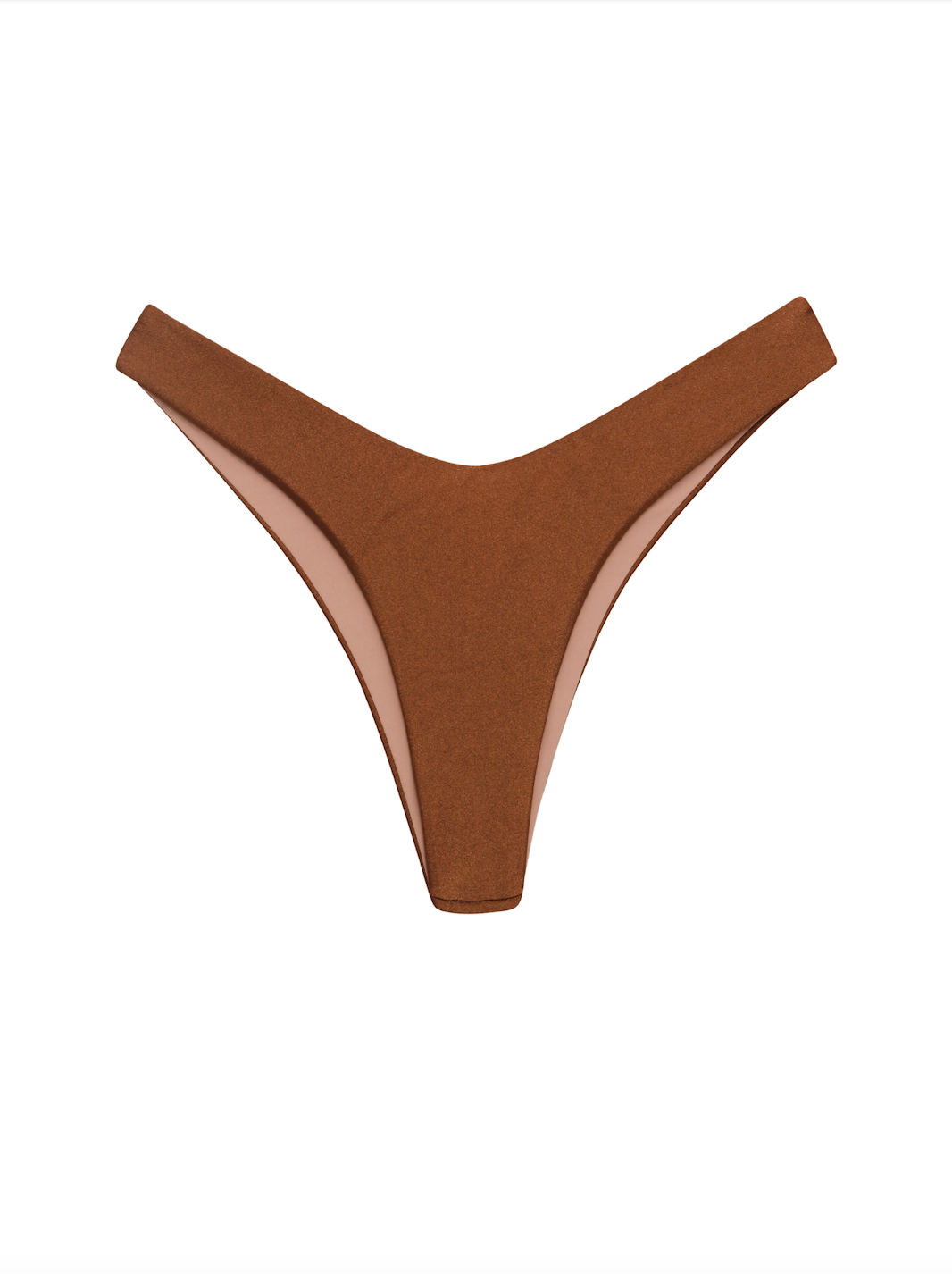 Wave High-Cut Bikini Bottom
