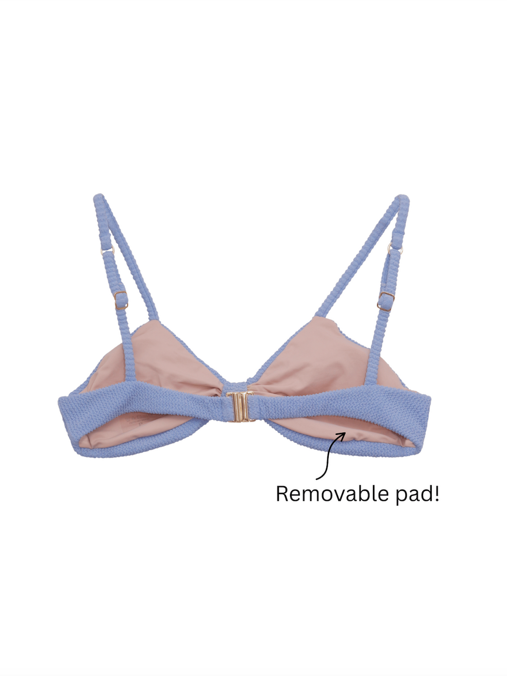 Mermaid Bikini Top - Blue