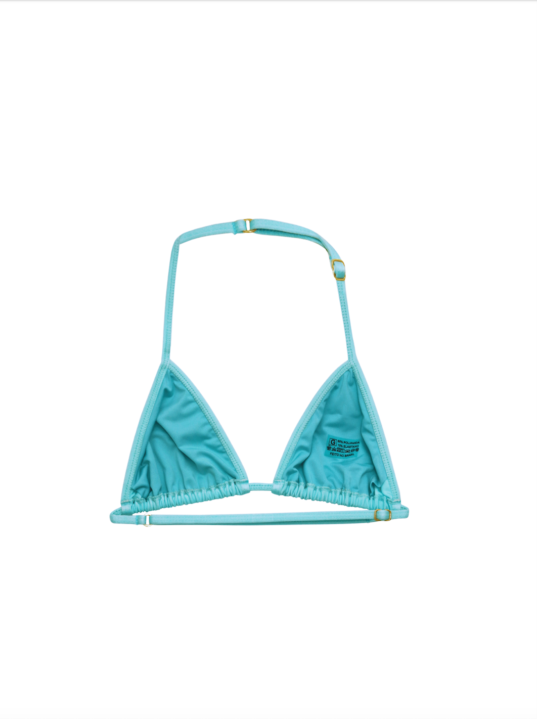 Tan Line Bikini Top Black