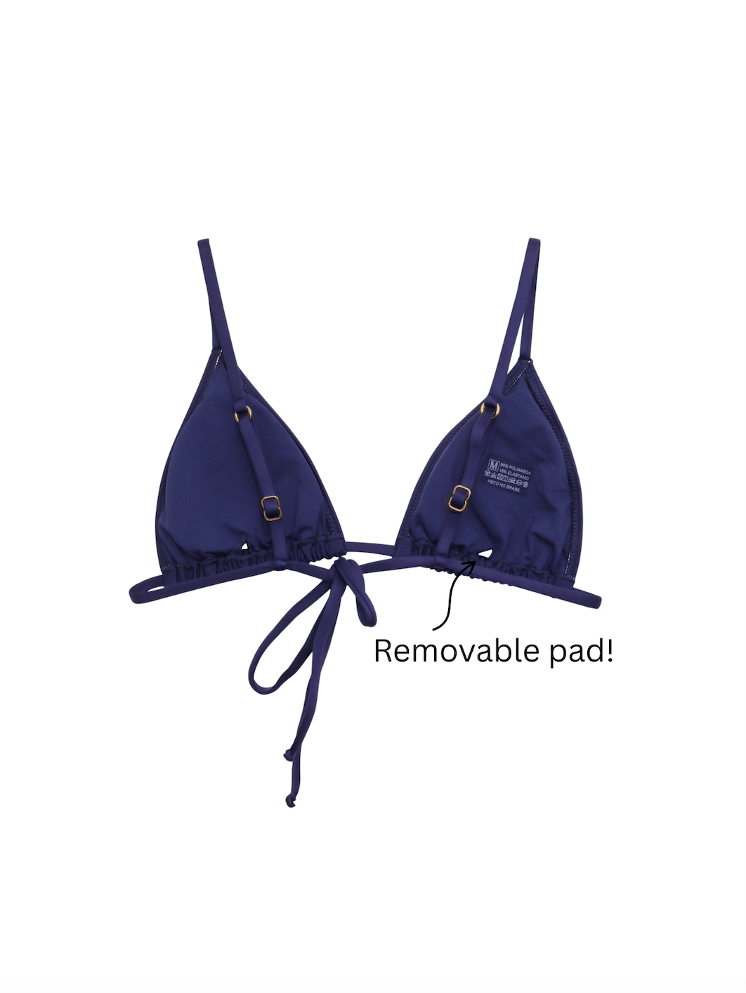 Dare Me Bikini Top - Navy Blue