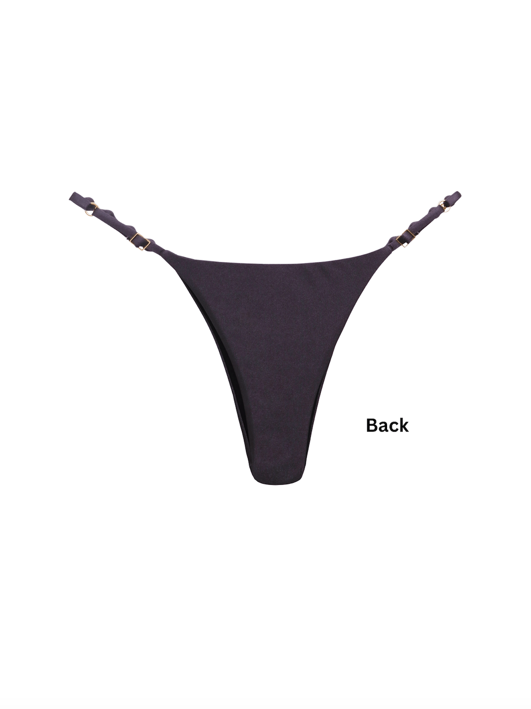 Salt & Glow Bikini Bottom - Charcoal
