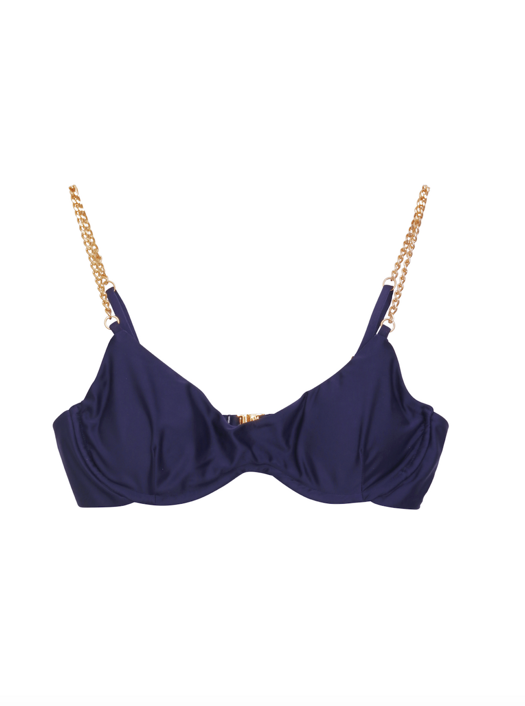 Muse Underwire Bikini Top Navy Blue