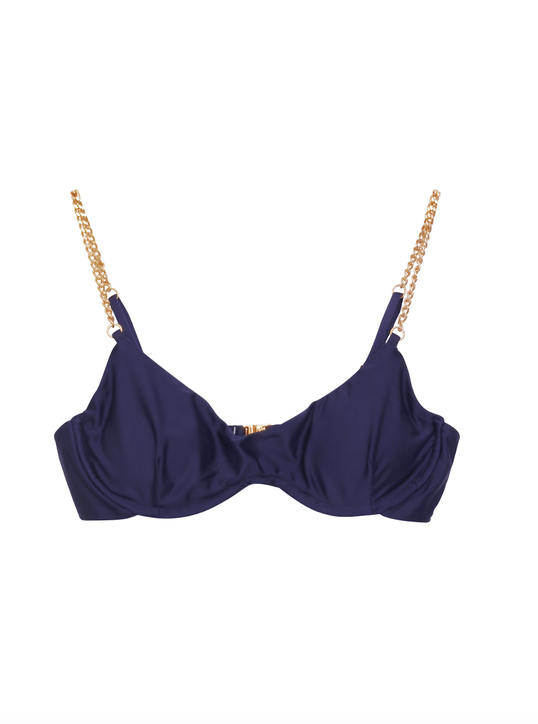 Muse Underwire Bikini Top Navy Blue