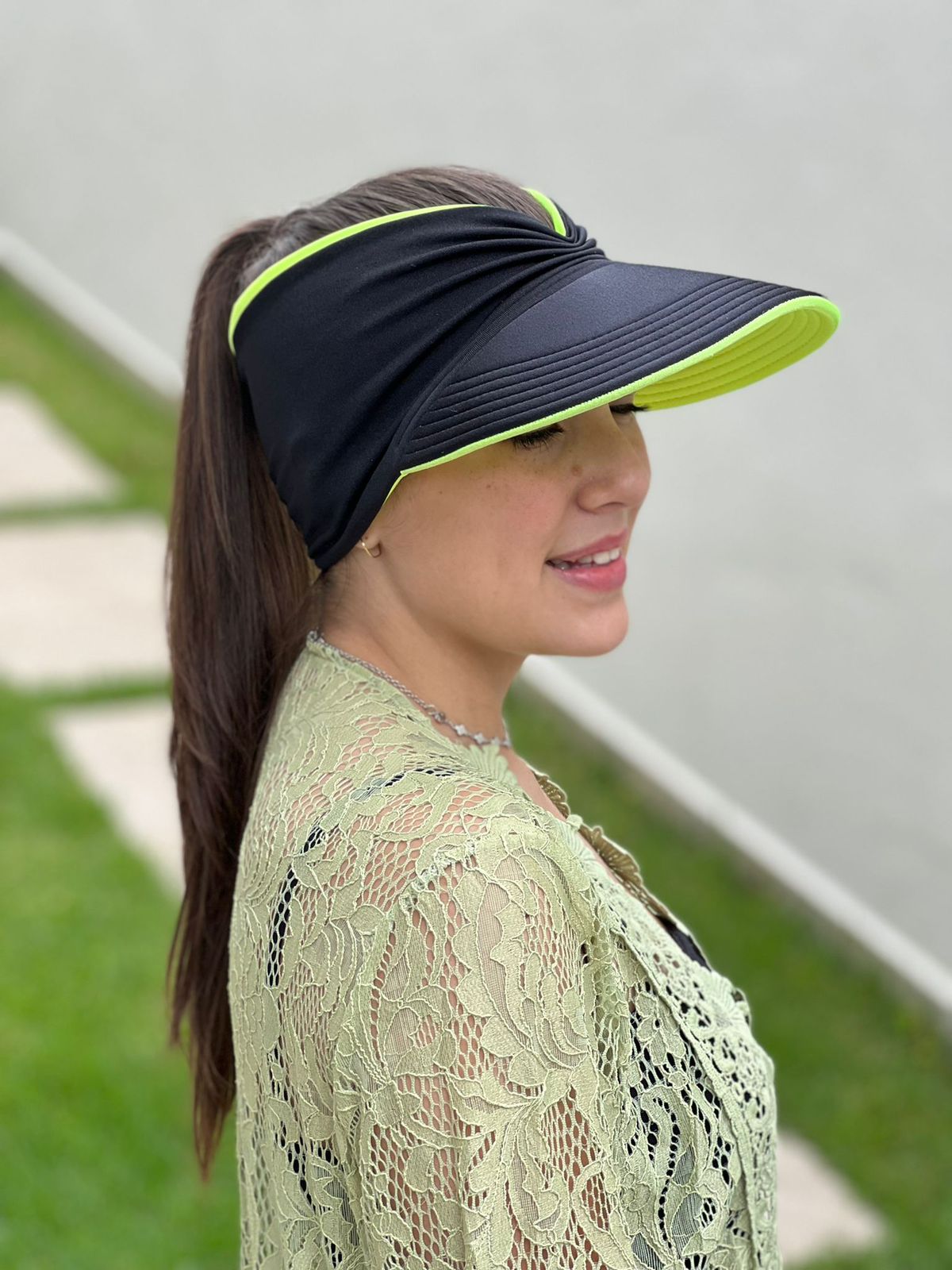 Women's Sun Visor, Turban Visor, Brazilian Cap , Double-Sided