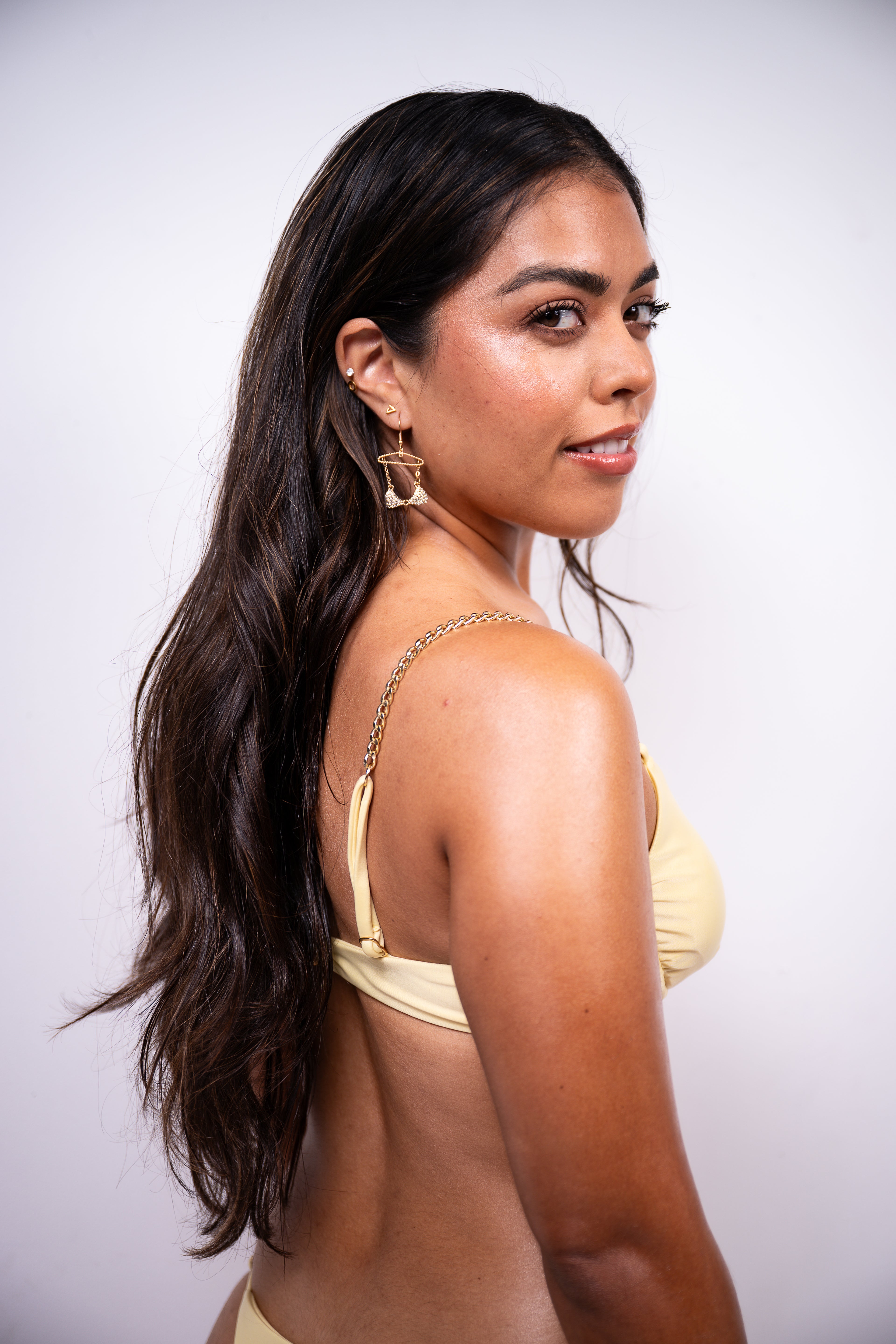 Muse Underwire Bikini Top Yellow