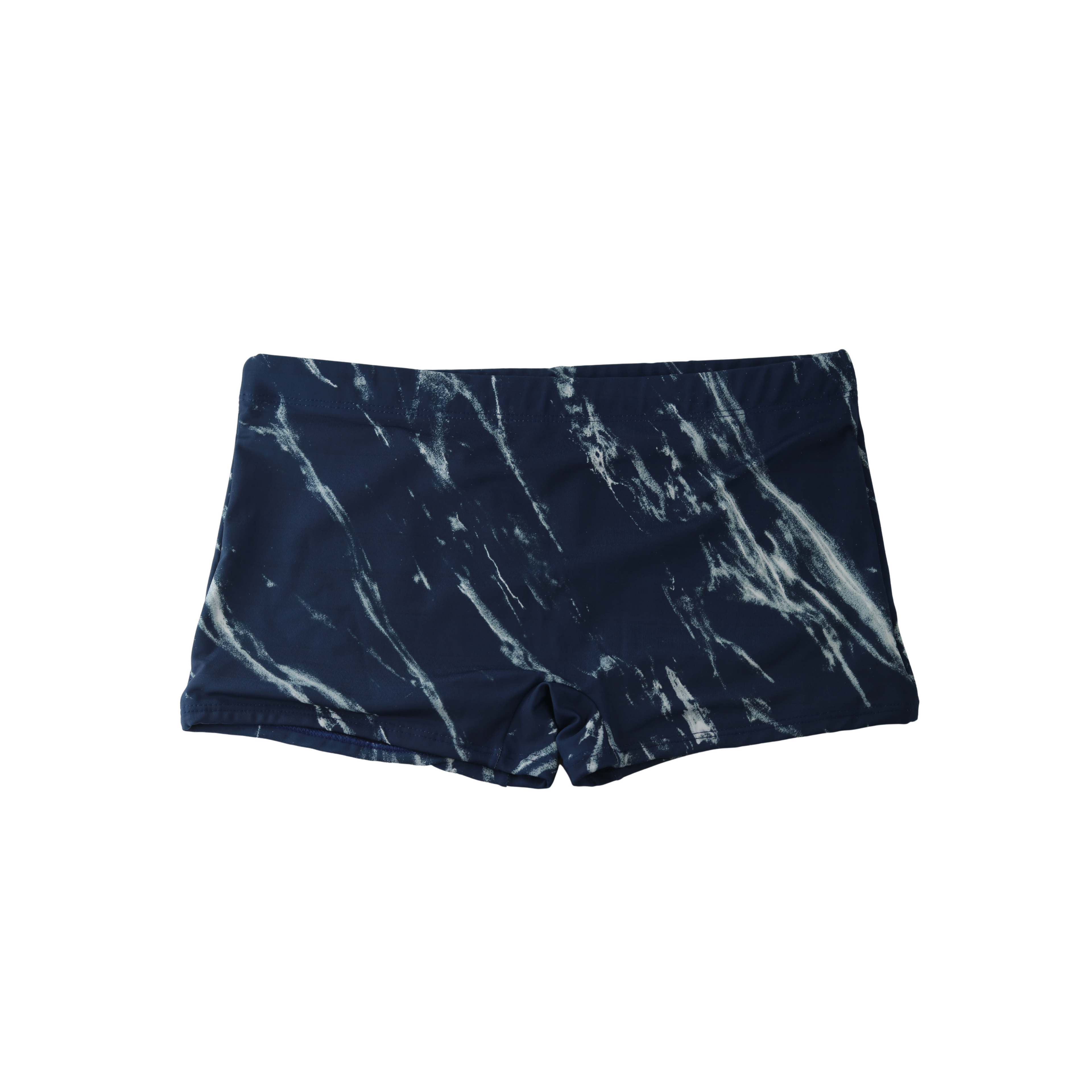 Marble Navy Blue Brazilian Swim Square Leg for men SUNGA