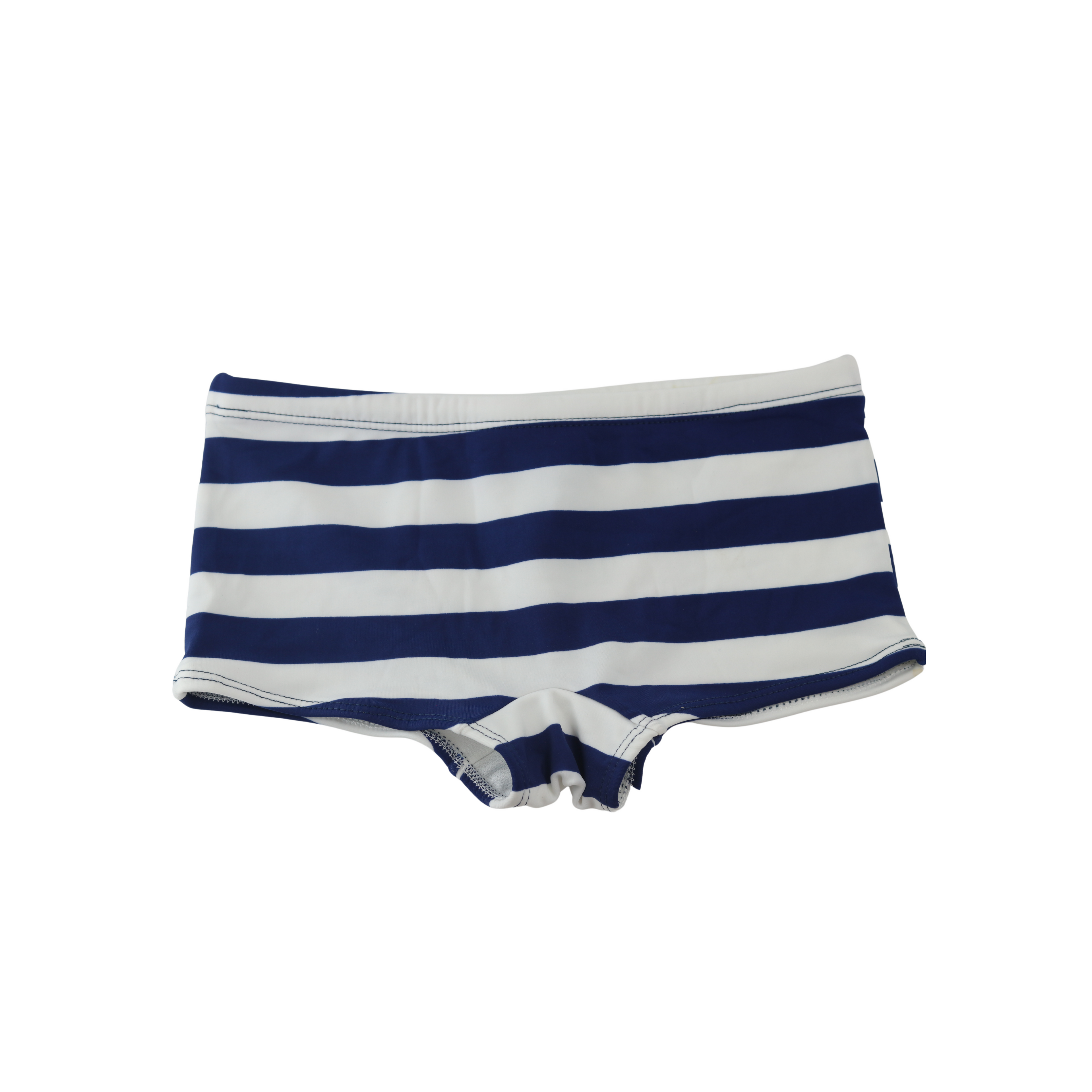 Blue and White Striped Brazilian Swim Square Leg for men SUNGA